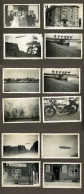 Fotographie 119 Privatfotos Einer Familie Aus Frankfurt 1930-1937 U.a. Autos, Motorrad Zeppelin Hindenburg  Fast Alle Rü - Fotografía