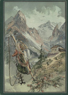 Buch Lot Mit 2 Bänden Zeitschrift Des Deutschen Und Österreichischen Alpenvereins Von Heinrich Hess 1913 Und 1914, Band  - Sonstige & Ohne Zuordnung