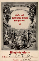 Landwirtschaft Neugersdorf Obst Und Garten Verein Mitgliederkarte 1935 I-II (keine AK Einteilung) Paysans - Autres & Non Classés