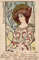 Kieszkow Oratorio Frau Jugendstil I-II (etwas Fleckig) Art Nouveau - Exposiciones