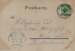 Ausstellung Stuttgart Sängerfestplatz 1896 Auf Postkarte II Expo - Esposizioni