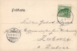BRESLAU - AUSSTELLUNG Für KUNST Und HANDWERK 1904 Steinernes Märchen Mit Entspr. S-o AUSSTELLUNGS-PLATZ 2.8.04 I - Expositions