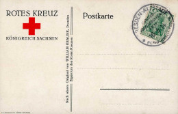 DRESDEN - S-o DRESDEN-ALTSTADT KINDER-VOLKSTRACHTEN-FEST 16.5.14 ROTES-KREUZ-TAG Auf Rores-Kreuz-Künstlerkarte I-II - Exhibitions