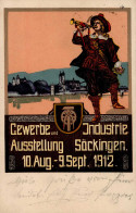 SÄCKINGEN - GEWERBE- U. INDUSTRIE-AUSSTELLUNG 1912 I-II - Esposizioni
