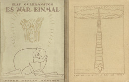 Buch Lot Mit 2 Büchern Es War Einmal Und Sprüche Und Wahrheiten Von Olaf Gulbransson 1934 Verlag Piper München Und Sprüc - Autres & Non Classés