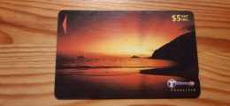 Phonecard Fiji, Telecom Fiji 31FJC - Sunset - Fidji