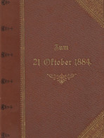 Adel Hohenzollern Festschrift Zur Goldenen Hochzeits-Feier Des Fürsten Karl Anton 1884 In Sigamringen 64 Seiten Festeinb - Histoire