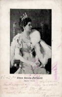 Adel Elena Savoia-Petrovich Regina D Italia II- (Marke Entfernt, Eckbug) - Geschiedenis