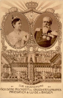 Adel Baden Friedrich Und Luise Von Baden Zur Erinnerung An Die Goldene Hochzeit 1906 I- - History