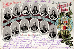 Adel Hessen-Fürsten Wilhelm IV., Moritz, Wilhelm V. ,Wilhelm VI., Wilhelm VII. Landgraf, Carl Landgraf, Friedrich I. Kön - History