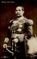 Adel Ausland König Von Siam Portrait Uniform I-II (Ecken Leicht Abgestossen) - Storia
