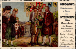 Zwischenkriegszeit Kärnten Volksabstimmung 1920 Mit So-Stempel I-II - Non Classificati