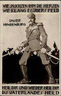 Hindenburg WK I Sign. Bloch, Leonhardt Wie Jauzen Ihm Die Herzen.. I- - Geschichte