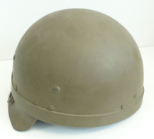 Militär Helm Frankreich Kunststoff M.P.M.P Marseille - Sonstige & Ohne Zuordnung
