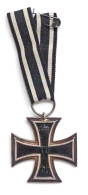 WK I Orden Eisernes Kreuz EK2 1914 Am Schmalen Band 15mm Ringpunze WILM Kern Magnetisch - Weltkrieg 1914-18