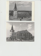 Bocholt : De Kerk In 1985 ---- 2 Kaarten - Bocholt