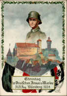 Zwischenkriegszeit Nürnberg Ehrentag Der Deutschen Armee Und Marine 1926 Sign. Schotte I-II - Storia