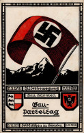 ÖSTERREICH-ANSCHLUSS 1938 WK II - NSDAP-HITLERBEWEGUNG GAU KÄRNTEN - GAU-PARTEITAG FELDKIRCHEN,Kärnten 5.10.1929!!! Abso - Weltkrieg 1939-45