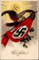 FAHNE/STANDARTE WK II - HEIL HITLER! I - Weltkrieg 1939-45