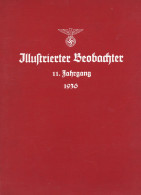 Propaganda WK II Illustrierter Beobachter 11. Jahrgang 1. Halbjahr 1936 Komplett Als Buch Gebunden Folge 1-26, Verlag Eh - Guerre 1939-45