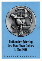 Propaganda WK II 1.Mai 1938 Nationaler Feiertag Des Deutschen Volkes I- - Weltkrieg 1939-45