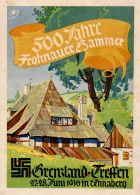 Propaganda WK II Annaberg Grenzland Treffen 27.-28. Juni 1936 500 Jahre Frohnauer Hammer I-II (fleckig, Keine AK-Einteil - Weltkrieg 1939-45