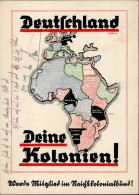 Propaganda WK II Deutschland Deine Kolonien Reichskolonialbund I-II Colonies - Guerra 1939-45