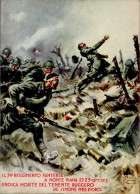 Propaganda WK II Italien 54. Reggimento Fanteria Künstlerkarte I-II - Guerra 1939-45