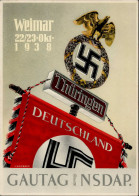 Propaganda WK II Weimar Gautag Der NSDAP 1938 I-II - Guerra 1939-45