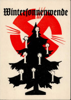 Propaganda WK II Wintersonnenwende 1941 I-II (Ecken Leicht Bestossen) - Guerra 1939-45