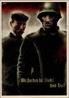 Propaganda WK II Wir Starben Für Dich! Und Du? I - Guerre 1939-45