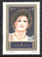 ALGERIE. N°1780 De 2017. Chanteuse Algérienne. - Chanteurs