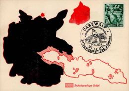 Propaganda WK II Pasewalk Sonderstempel Weihestätte Kriegslazarett Des Führers 21.10.1938 I-II - Guerre 1939-45