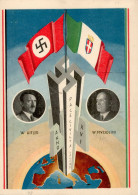 MUSSOLINI-HITLER WK II - S-o NAPOLI 1938 I - Personnages