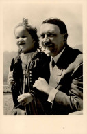 Hitler Mit Mädchen PH 772 I-II - Personen