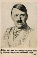 Hitler Werbepostkarte Nr. 1 Für Den Deutschen Sport I-II - Personnages