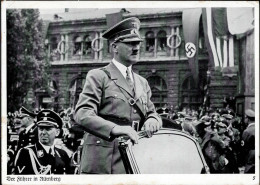 Hitler Auf Dem Reichsparteitag Nürnberg 1938 II (Ecken Und Kanten Etwas Bestossen) - Personen