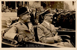 Hitler Mit Mussolini PH M7 I-II - Personen