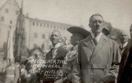 Hitler Nürnberg Deutscher Tag Photo Hoffmann I-II (Ecken Bestossen) - Personaggi