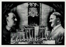 Hitler Und Franco Heimkehr Legion Condor 1939 I-II - Personnages