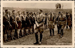 Hitler WK II PH 722a Dem Führer Die Jugend S-o Musterzeltlager Der Wiener HJ Wien 29.05.1939 I-II - Characters