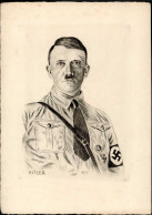 Original-Radierung HITLER WK II - Nr. 873 I - Personajes