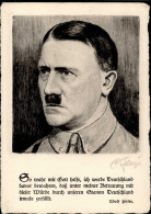 Original-Radierung HITLER WK II - Sign. Vom Künstler I - Personajes