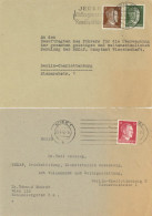 WK II Dienststelle Des Einsatzstab Reichsleiter Alfred Ernst Rosenberg (ERR) Brief An V.g. Und An Dr. Karl Haiding (NSDA - Personnages