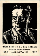 WK II Hellmuth, Otto Gauleiter NSDAP Mainfranken I-II - Personajes