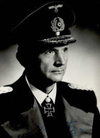 Ritterkreuzträger Dönitz, Karl Großadmiral UNTERSCHRIFT 26.4.1976 Auf Fotokarte (keine AK-Einteilung) - Guerra 1939-45