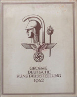 HDK Mappe Mit 16 Gemälden Und 4 Plastiken Aus Der Grossen Deutschen Kunstausstellung 1942 Im Haus Der Deutschen Kunst Zu - Guerra 1939-45