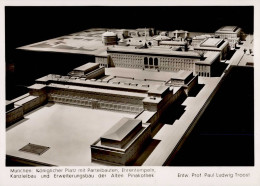 HDK WK II - HDK K 101a 2.DEUTSCHE ARCHITEKTUR- U. KUNSTHANDWERK-AUSSTELLUNG MÜNCHEN Königlicher Platz Mit Parteibauten I - Guerra 1939-45