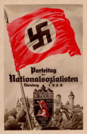 REICHSPARTEITAG NÜRNBERG 1929 WK II - Offiz. PARTEITAGS-POSTKARTE Nr. 2 O Nürnberg 2.8.29 I - Guerra 1939-45