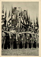 REICHSPARTEITAG NÜRNBERG 1934 WK II - SA Im Luitpoldhain I-II - War 1939-45